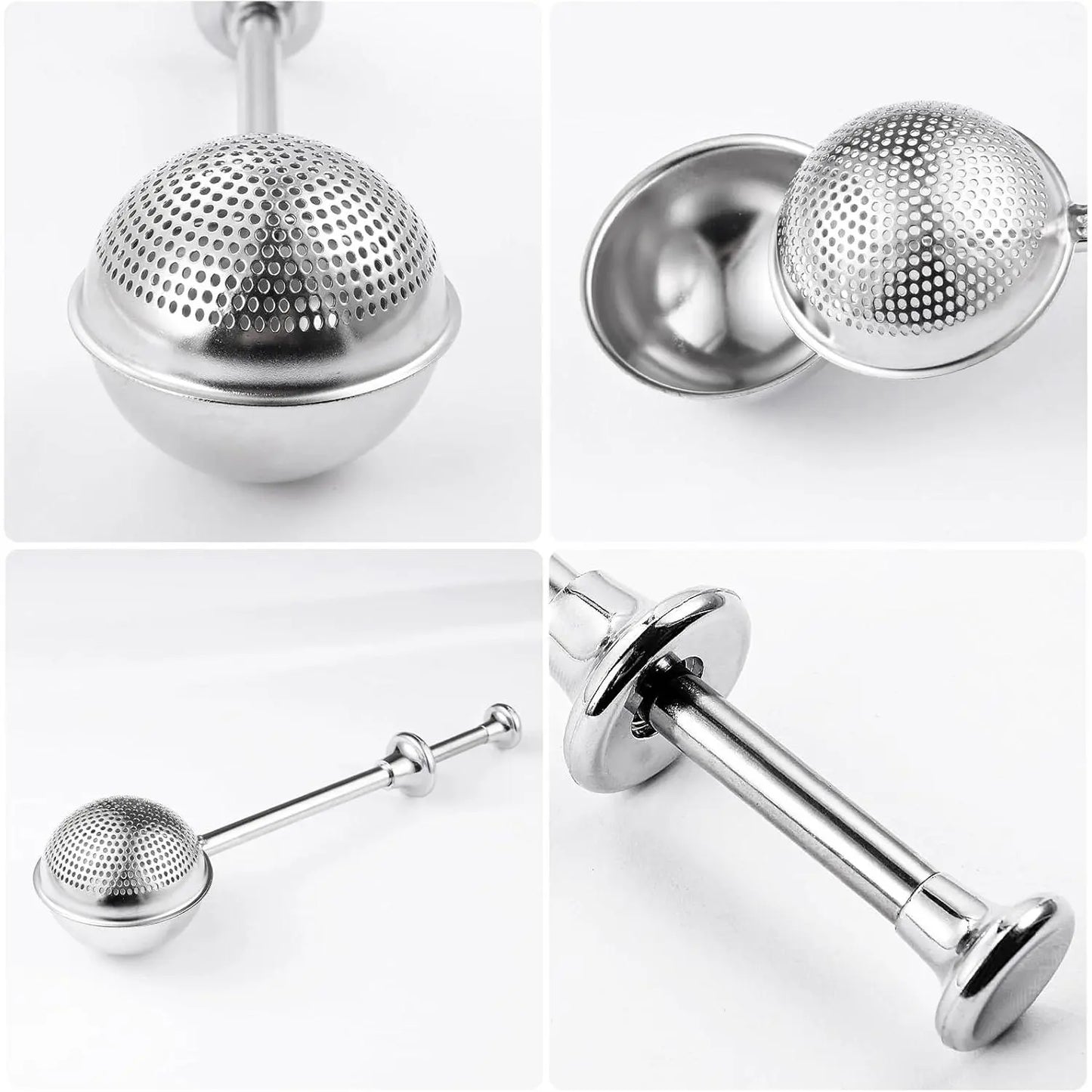 π₯ Stainless Steel Trigger Flour Duster β Scoop, Squeeze & Dust