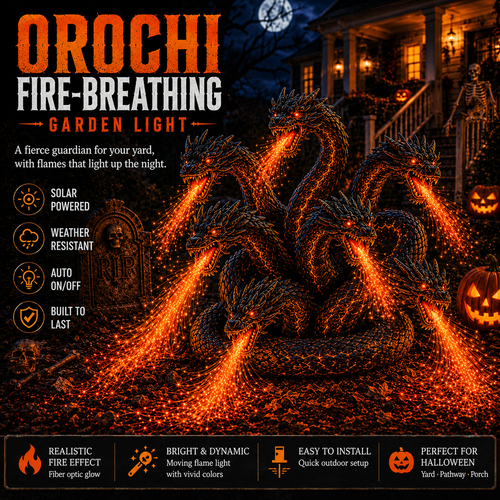 🎃 3-Headed Hellhound Halloween Light – Make Your Yard the One Everyone Remembers