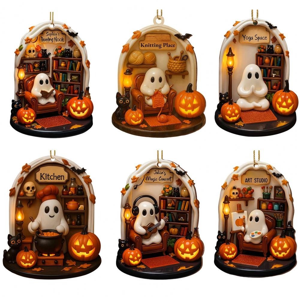 🎃Cute Halloween little ghost hanging ornament👻