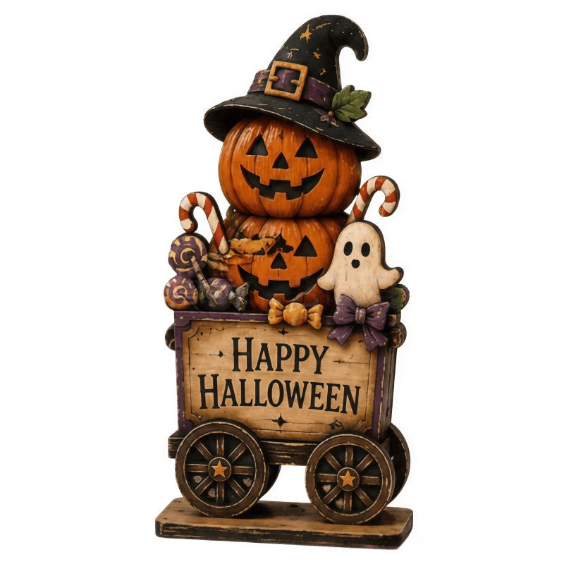 🔥Last Day 49% OFF - 🧙🖤Lighted Halloween Haunted House & Character Figurine Collection