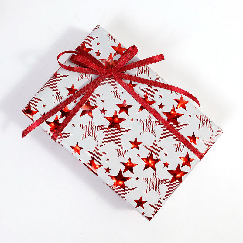 🎄 Vintage Christmas Wrapping Paper Roll – Festive Holiday Gift Wrap