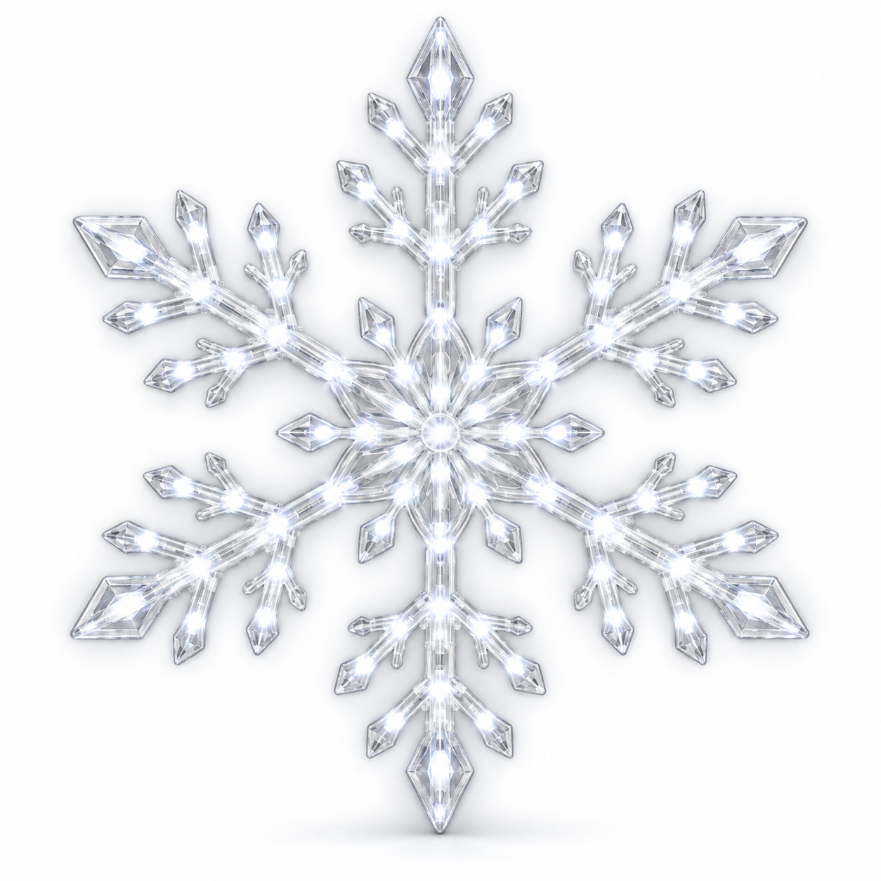 π WINTER WONDERLAND FAVORITE | Blue & White LED Snowflake Lights β Christmas Wall Decor for Living Rooms & Bedrooms