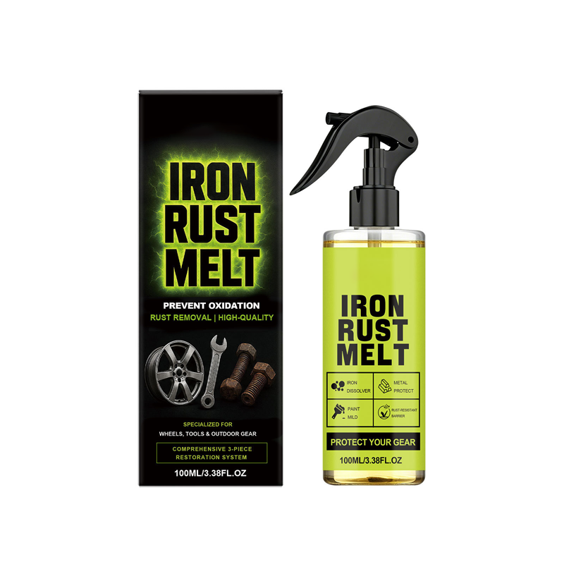🛠Factory direct sale, genuine 50% off!✨One-click remove old rust!Iron Rust Melt Spray