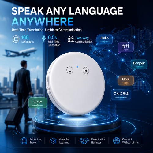 🌍💬 AI Smart Voice Translator – Speak, Learn & Connect Anywhere