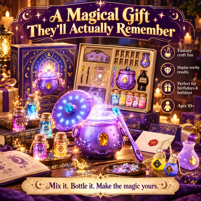 🔮✨ Starlit Wish Potion Lab – DIY Zodiac Magic Potion Making Kit