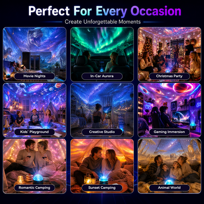 ⏳ Last day to save 50% –🎁360° Smart Holographic Starry Sky Projector (HD Smart Dynamic 5D)