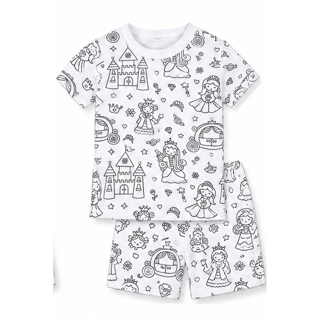 Color-Your-Own Washable Pajamas