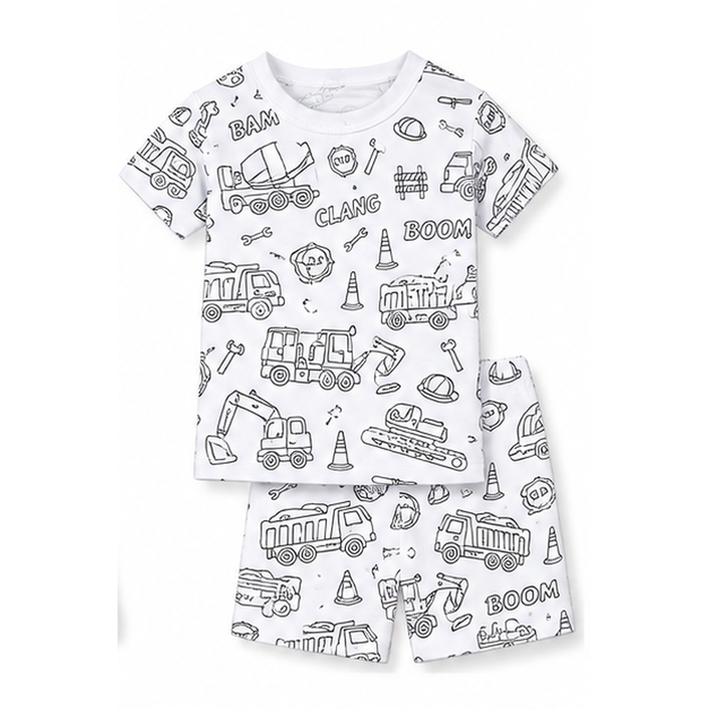 Color-Your-Own Washable Pajamas
