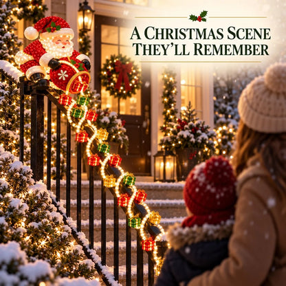 🔥Buy 2 Get 20% OFF🔥🎅 Santa Magic Gift Cascade Railing Light