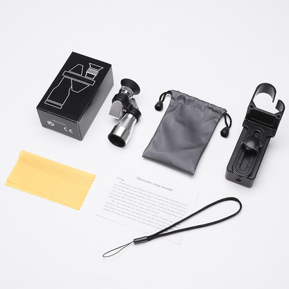 🔥 Last Day 49% OFF 🔭 Mini Monocular Phone Telescope – Pocket Long-Distance Viewer with Adjustable Smartphone Clip