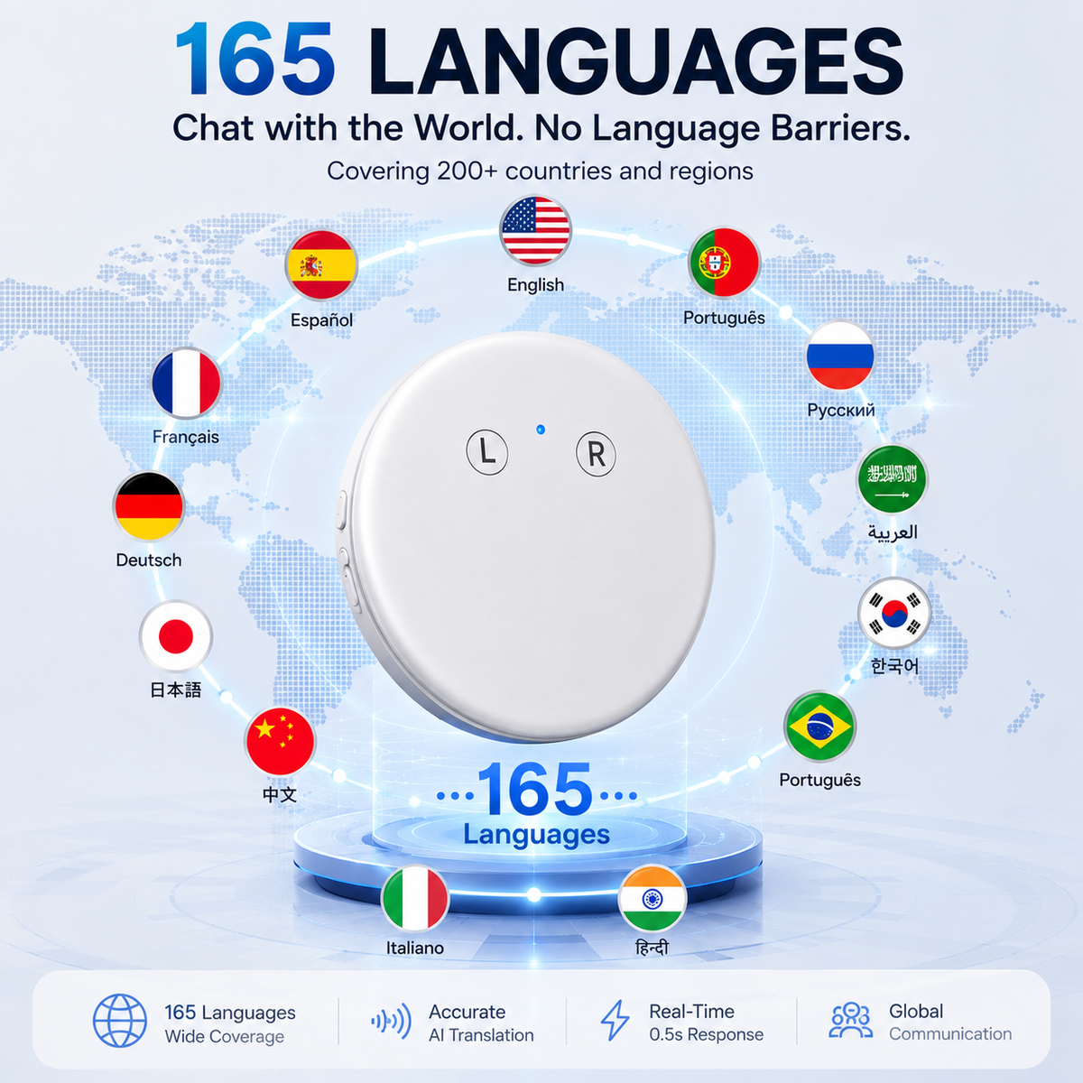 🌍💬 AI Smart Voice Translator – Speak, Learn & Connect Anywhere