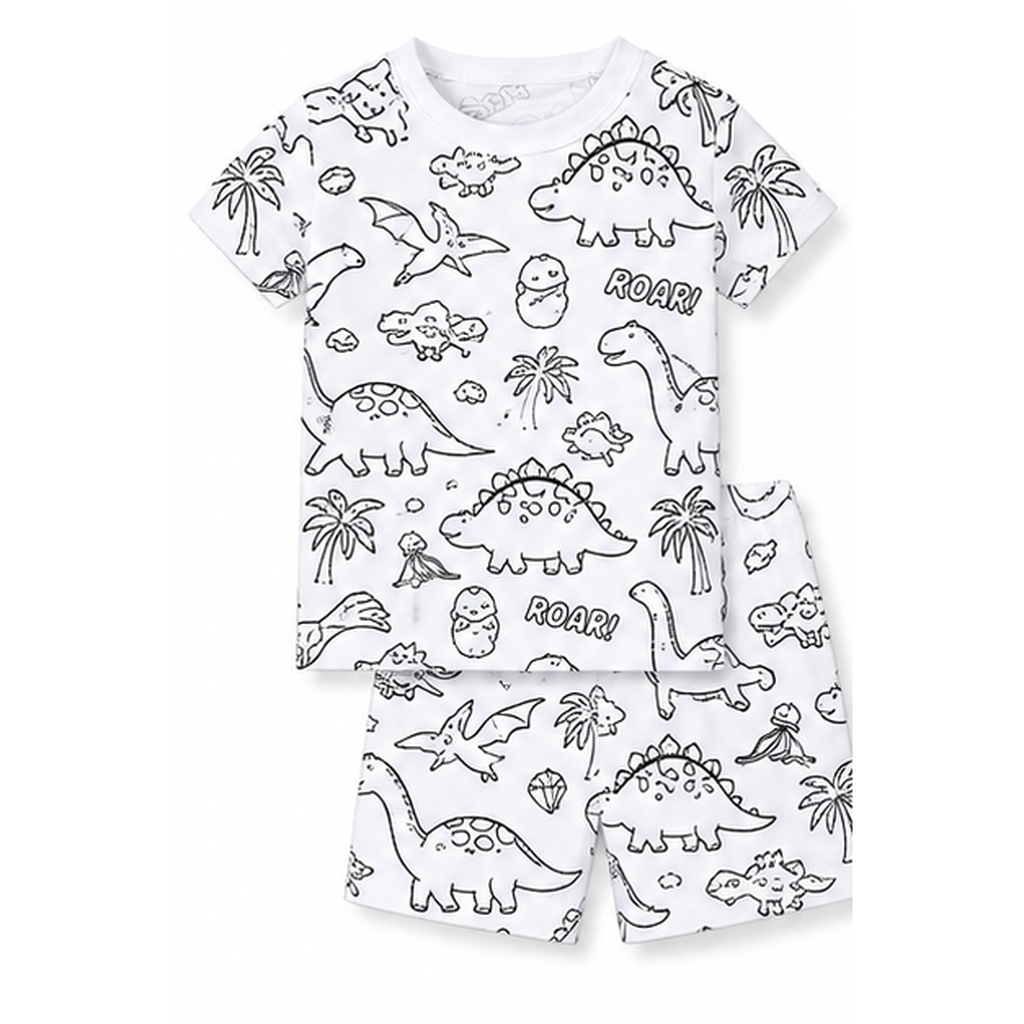 Color-Your-Own Washable Pajamas