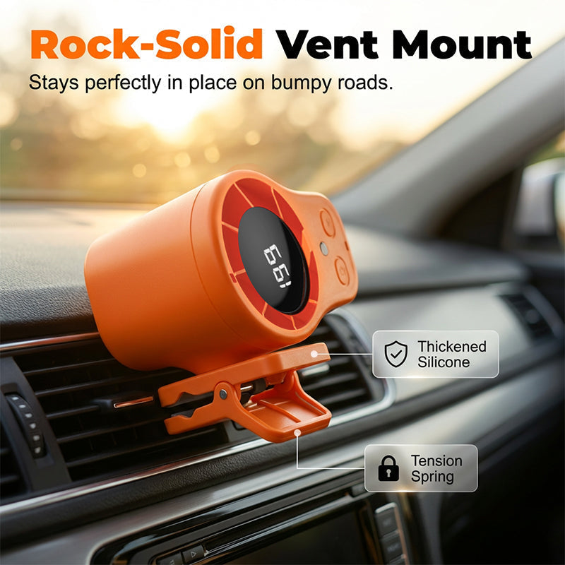 Portable Turbo Fan with LED Display