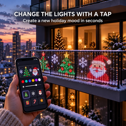 ✨ Christmas Flash Sale – Save 50% on Smart Animated Pixel Lights