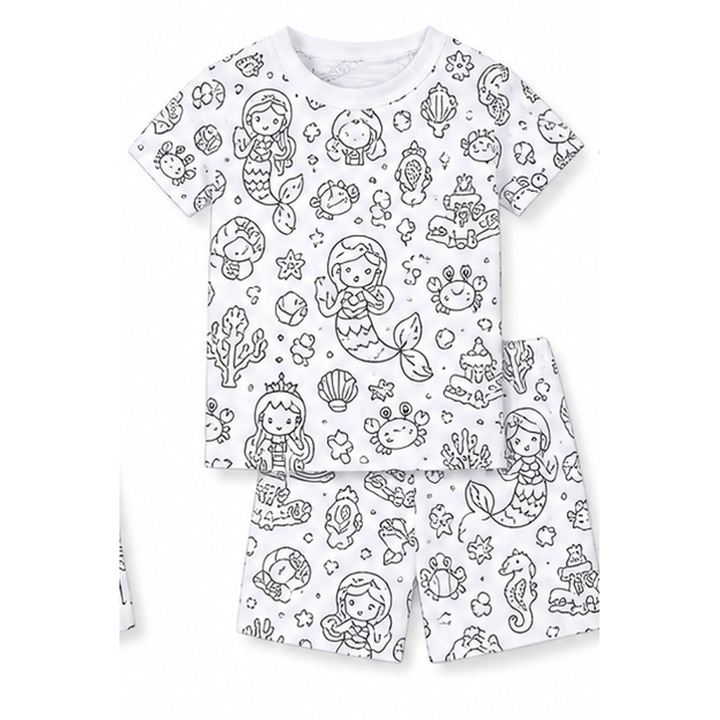 Color-Your-Own Washable Pajamas