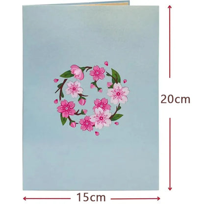 🏆50K+ SOLD! 🌼💌 Forever-Blooming 3D Flower Pop-Up Card– Personalized Love Message & Everlasting Bloom 🎁