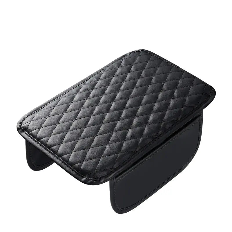 🚘 Car Center Console Armrest Riser – Padded Cushion with Side Storage & Non-Slip Base