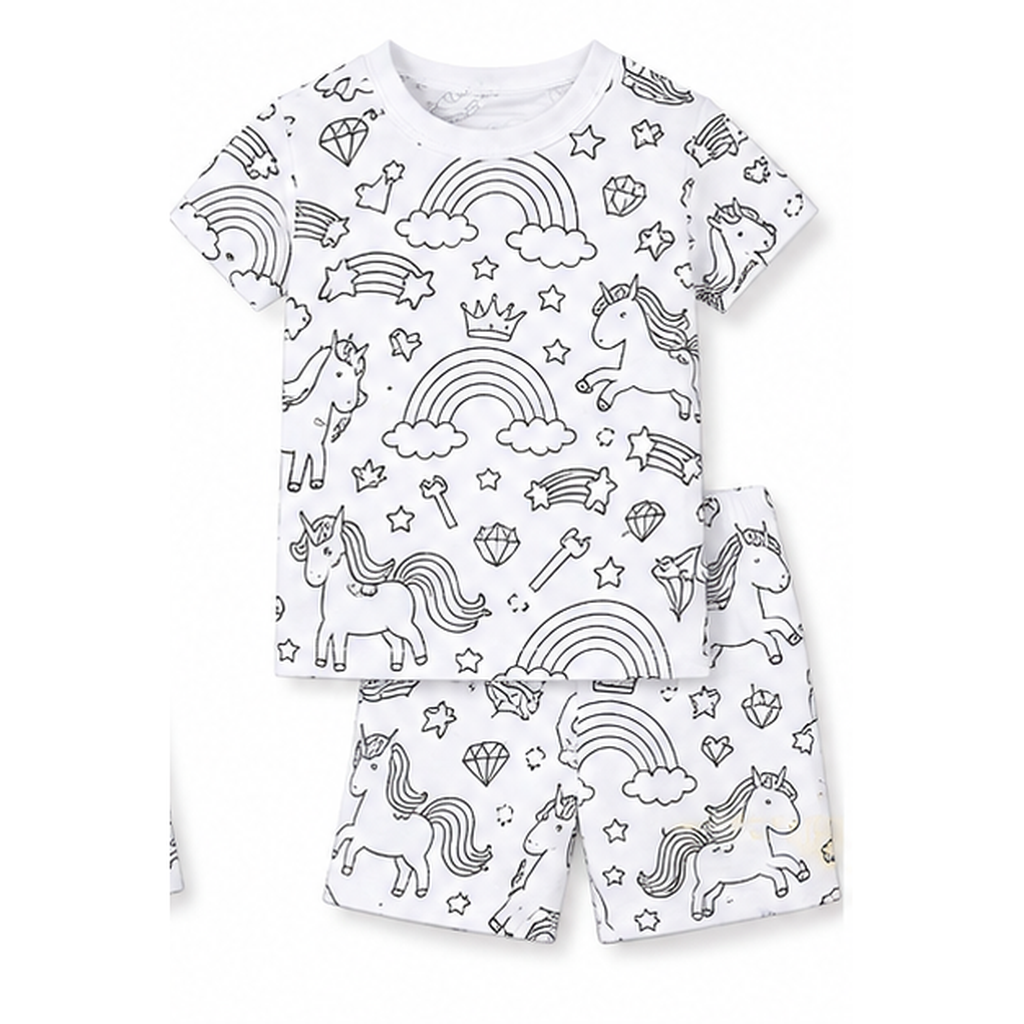 Color-Your-Own Washable Pajamas
