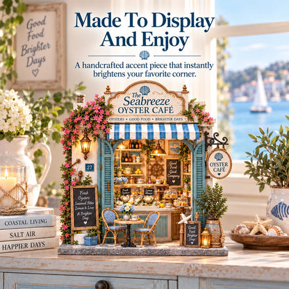 🔥49%OFF🌊🦪 The Seabreeze Oyster Café™-DIY 3D Miniature Coastal Café Kit