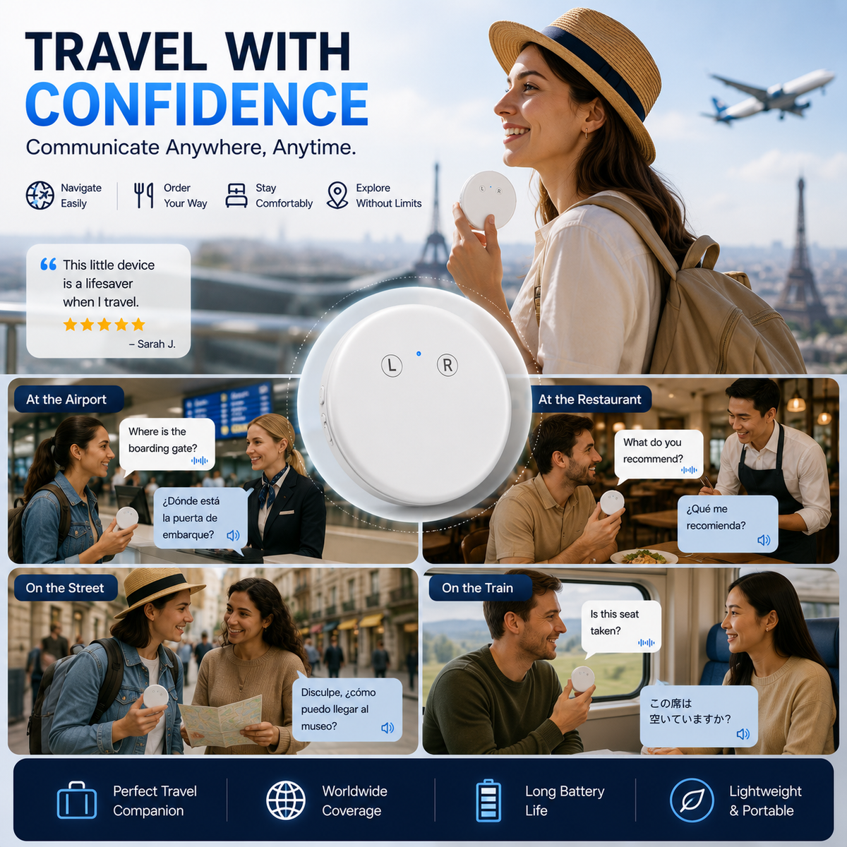 🌍💬 AI Smart Voice Translator – Speak, Learn & Connect Anywhere