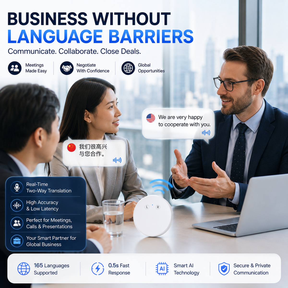 🌍💬 AI Smart Voice Translator – Speak, Learn & Connect Anywhere