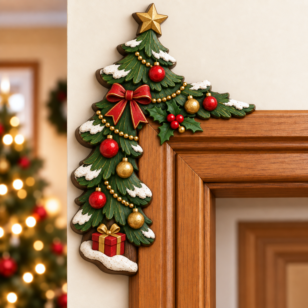 🎅 2026 Christmas Gift 50% Off--Christmas Peekaboo Door Frame Corner Decor