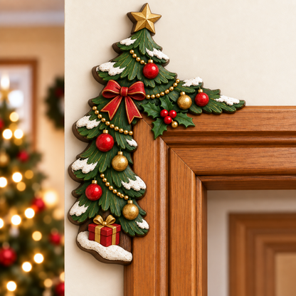 🎅 2026 Christmas Gift 50% Off--Christmas Peekaboo Door Frame Corner Decor