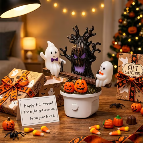 🔥 49% OFF🔥 - 👻 Halloween Ghost Tree LED Night Light