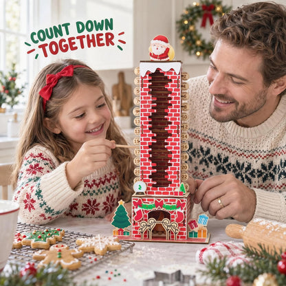 🎅 Build Your Own Christmas Countdown! DIY Mechanical Santa Chimney Calendar 🛠️✨