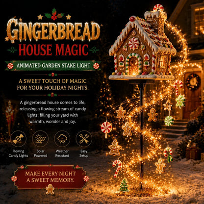 💥50% OFF🎄 Christmas Magic Garden – Solar Powered Flowing Light Collection