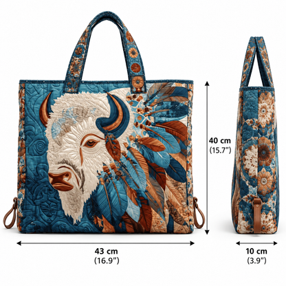 🔥Last Day 49% OFF👜Handmade Native American Quilted Tote Bag
