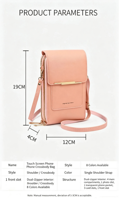 🔥Hot Sale 49% OFF🎁Women's Touch Screen Mobile Phone Messenger bag🤩