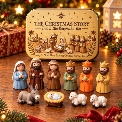 ✝️ Little Bethlehem™ – Pocket Nativity Scene Set ✝️
