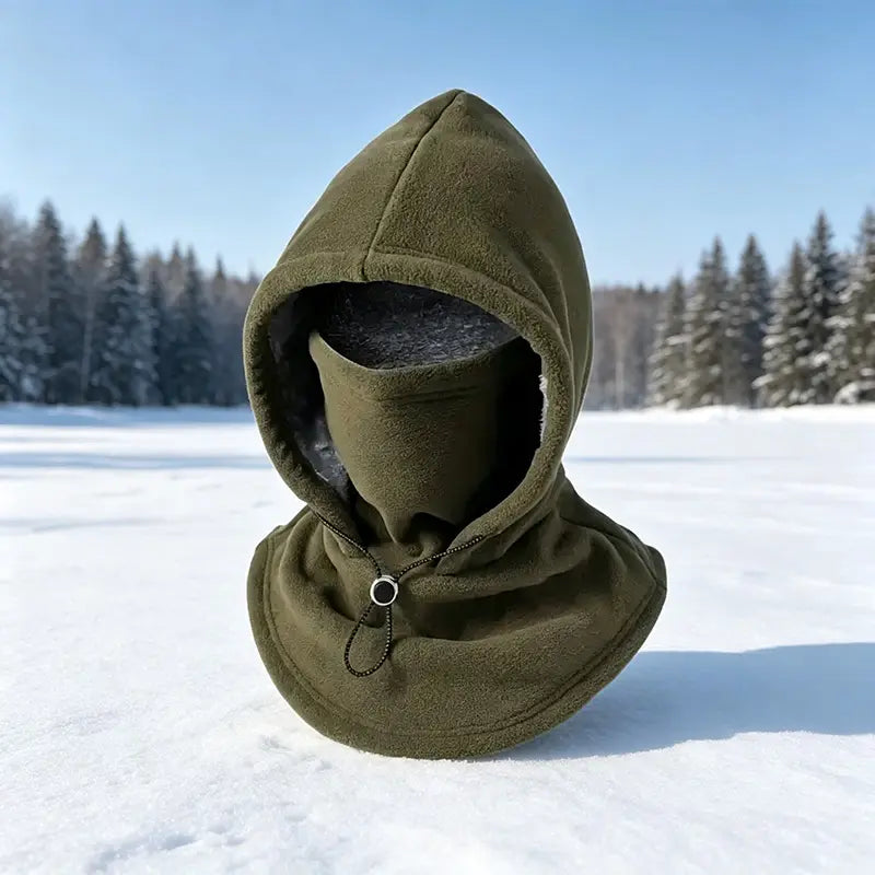 45% OFF🥶 Fleece Balaclava Hood – Full Face & Neck Winter Protection for Outdoor Adventures