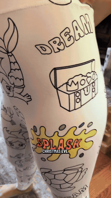 Color-Your-Own Washable Pajamas