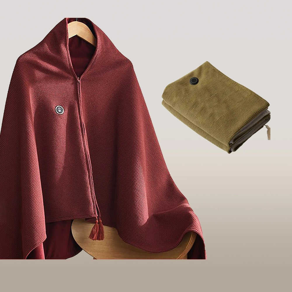 🎉 50% Off Sale 🔥 Heated Wearable Blanket – Stay Warm at Your Desk Without Bulky Layers