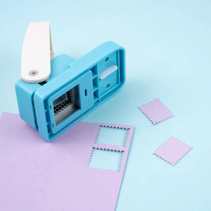 ✨Postage Stamp Paper Punch – Create Perfect Vintage-Style Edges for Scrapbooks, Cards & DIY Crafts