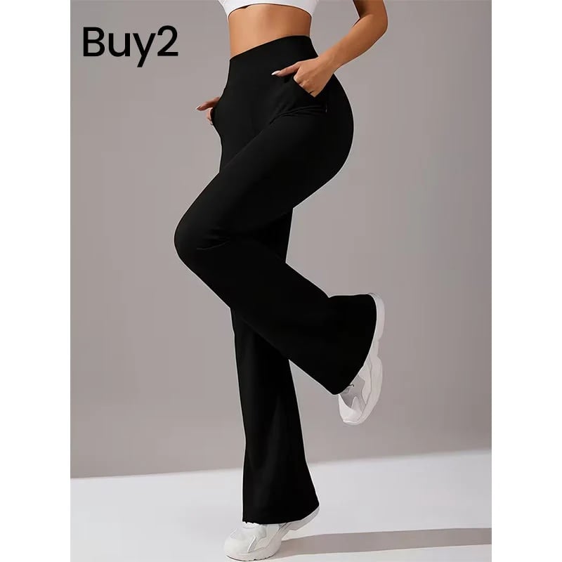 🧘‍♀️  50% OFF! ✨ Women's Stretchy Bootcut Yoga Pants – Flattering, Ultra-Flexible, Pockets Included