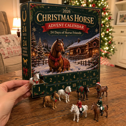 🐴 Christmas Horse Advent Calendar--24 Days of Horse Friends & Holiday Memories 🎄
