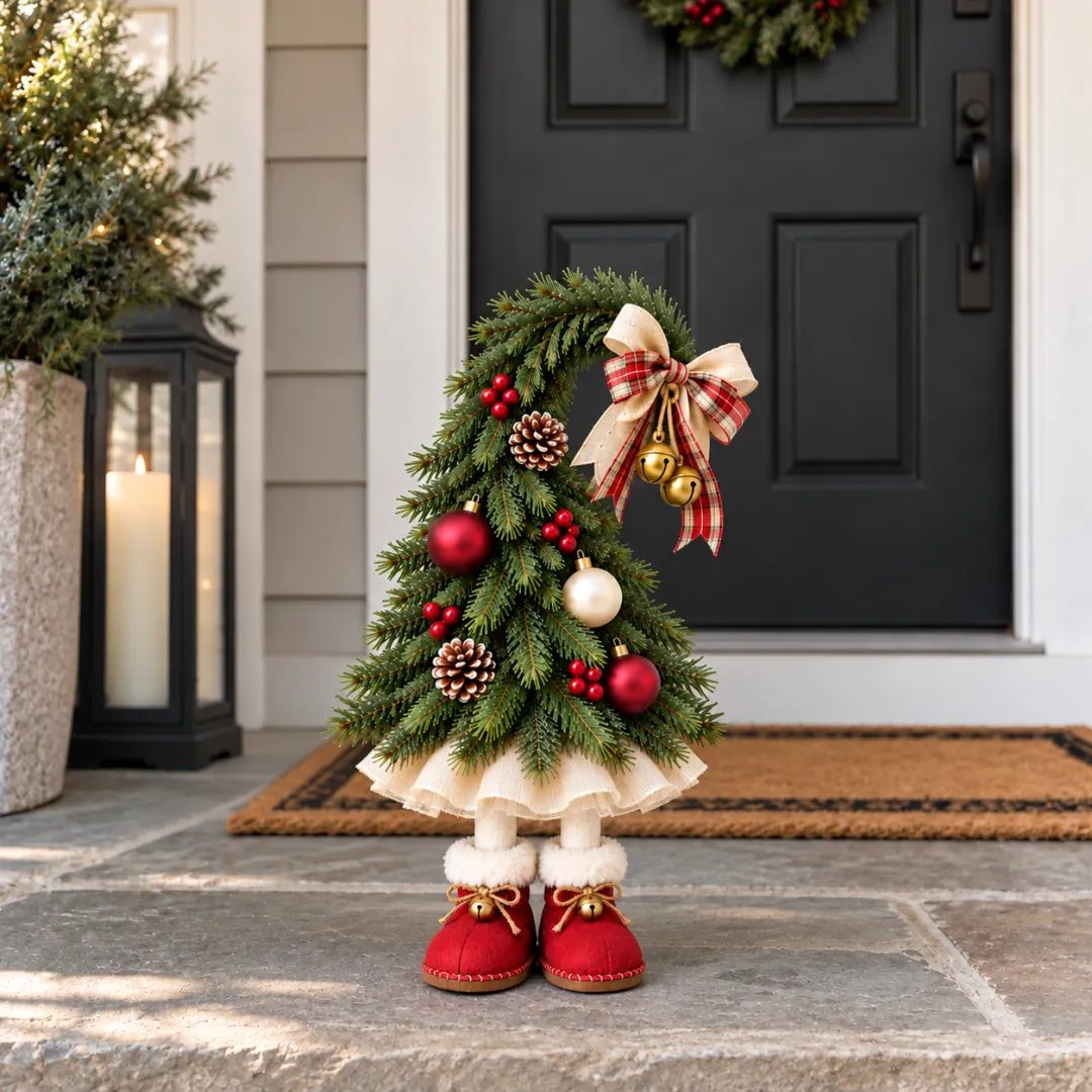 🎄Whimsical Christmas Elf Tree Decor