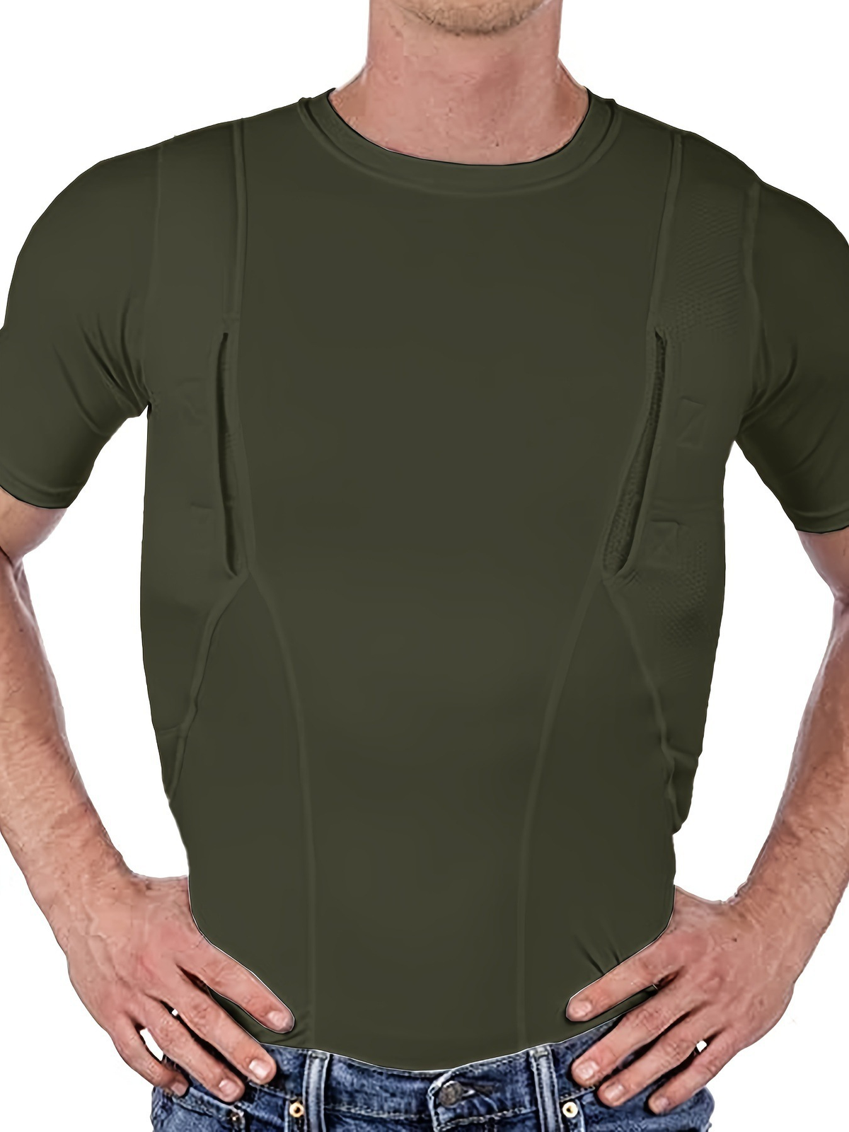⏰Limited Stock 50% OFF -Ambidextrous Concealed Carry Compression Shirt