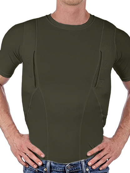 ⏰Limited Stock 50% OFF -Ambidextrous Concealed Carry Compression Shirt