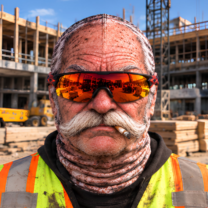 😂 Funny Face Ski Mask — A Prank Gift for the Construction Site 🎁