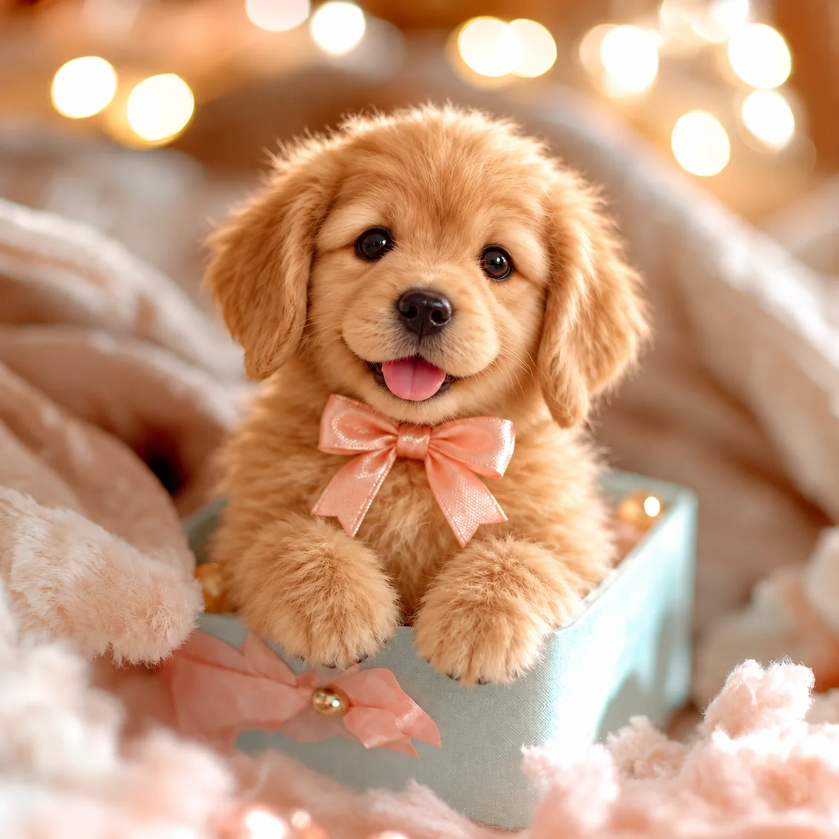 🎄49% OFF🐕🐾 Golden Buddy™ Realistic Robot Golden Retriever Puppy