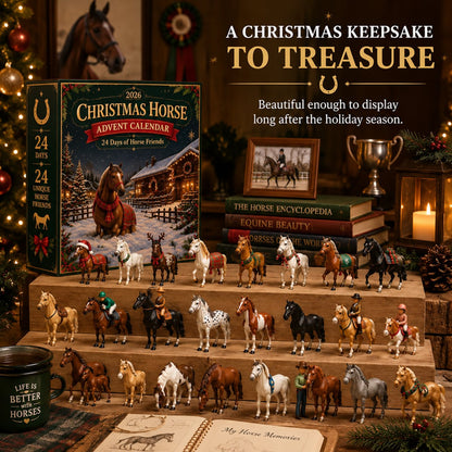 🐴 Christmas Horse Advent Calendar--24 Days of Horse Friends & Holiday Memories 🎄
