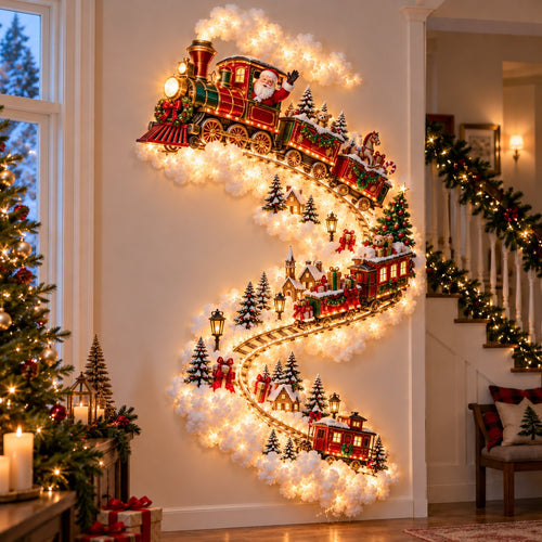 🎁Last Day 49% OFF✨Christmas Magic Trail Wall Light - A Little Christmas Magic, Right on Your Wall✨