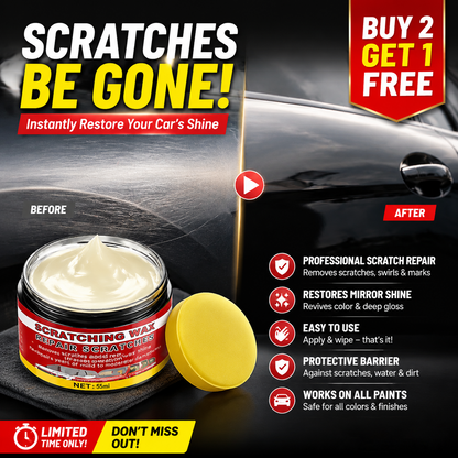 🔥Ultimate Car Scratch Remover Wax