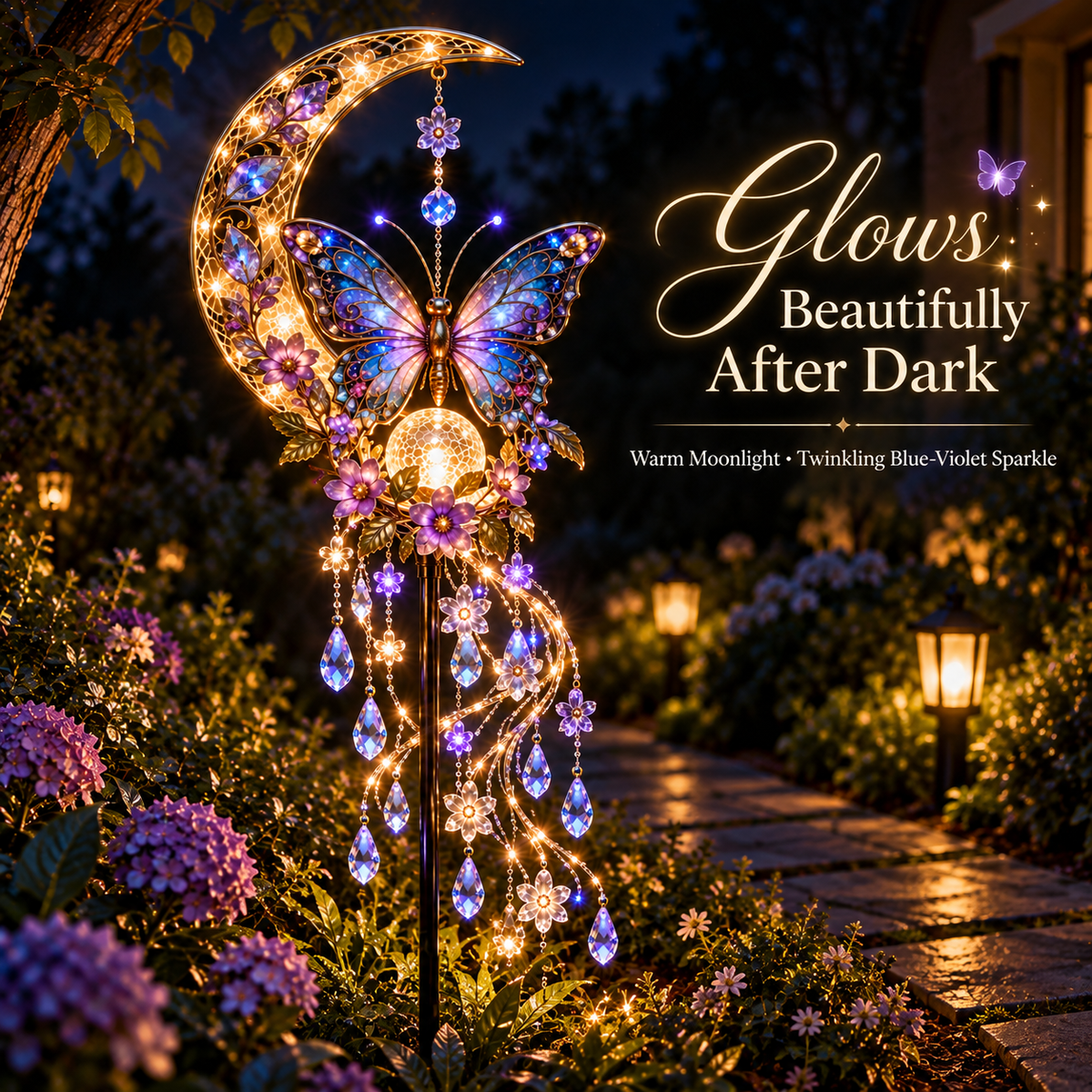 🦋Butterfly Moonlight Cascade™ A Little Moonlight Magic for Your Garden🌺🌺