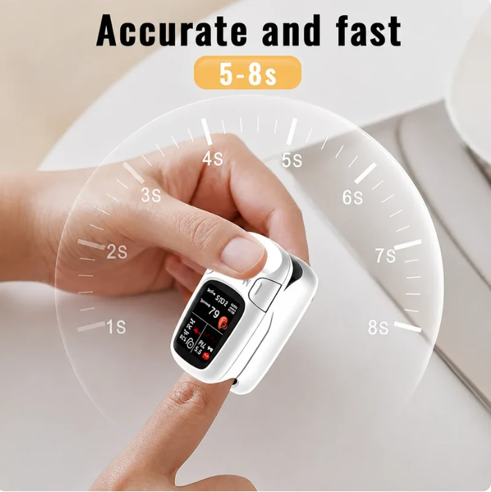 💓LK89 Pulse Oximeter – Portable Blood Oxygen & Pulse Monitor