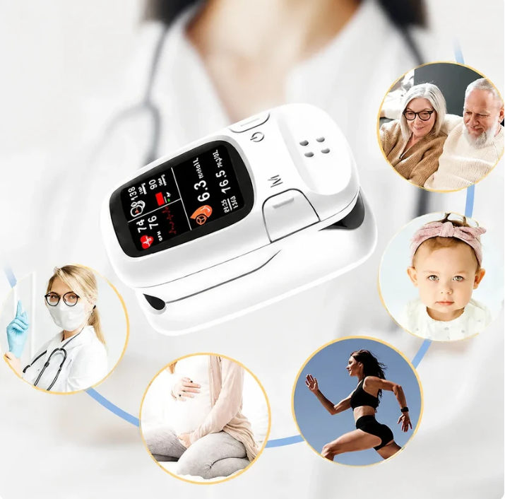 💓LK89 Pulse Oximeter – Portable Blood Oxygen & Pulse Monitor